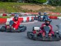Stag and hen do go karts at Heatherton World of Activities, Tenby, Pembrokeshire, West Wales