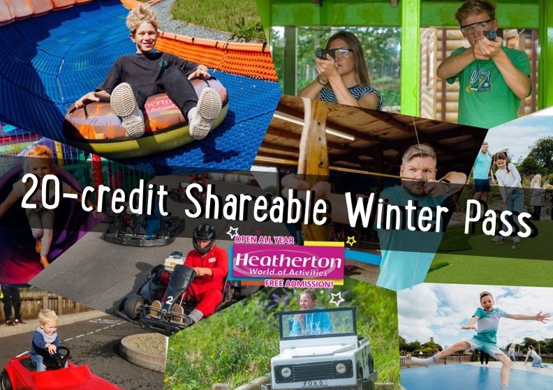 Heatherton 20-credit shareable winter pass