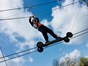Junior Tree Tops Trail Heatherton World of Activities, Tenby, Pembrokeshire - skateboard cross