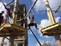 Junior High Ropes at Heatherton World of Activities, Tenby, Pembrokeshire