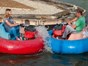 Bumper boats at dog friendly Heatherton World of Activities - Tenby, Pembrokeshire